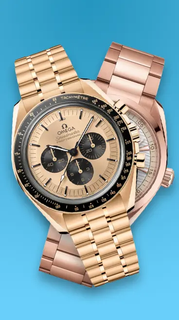 Omega gold watches